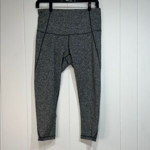 Zella Gray Heather Leggings M